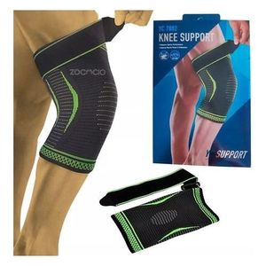 Soporte de rodilla Zoomcio con compresión para alivio del dolor y estabilidad durante el ejercicio y la recuperación - Product Image 1
