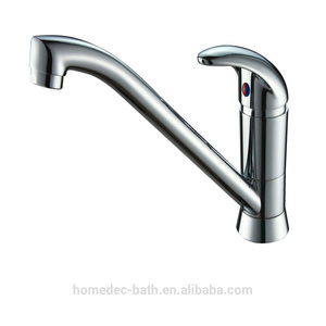 Produits d'innovation de la chine à levier Unique en laiton long bec long cou pont monté robinet de lavabo thermostatique lavage - Product Image 1