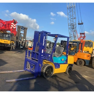 Second Hand Fork <b>Lift</b> Truck 3t Japan <b>Engine</b> Counterbalanced Used 3-Ton Diesel <b>Engine</b> Forklift for Komatsu FD30 3-Stage Mast - Product Image 1
