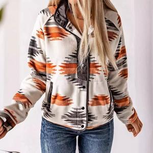 Winter Damen Großhandel Bedruckte Bunte Bluse Neuer Stil Mode - Product Image 1