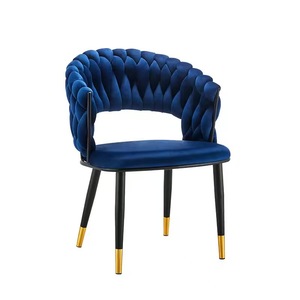 Silla <span class=keywords><strong>de</strong></span> Comedor <span class=keywords><strong>de</strong></span> Terciopelo Nórdico <span class=keywords><strong>de</strong></span> Lujo con Ribete Dorado, Muebles <span class=keywords><strong>Modernos</strong></span> para el Hogar, Sala <span class=keywords><strong>de</strong></span> Estar, Venta Directa <span class=keywords><strong>de</strong></span> Fábrica para Uso en Comedor - Product Image 4