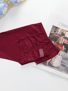 Panties de encaje transparentes de talla grande para mujer, de cintura media, sin costuras, estilo hipster, de moda, personalizables, de gran tamaño, con diseño de triángulo. - Product Image 6