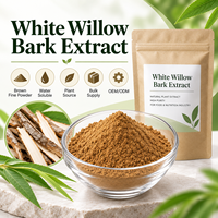 Extrait de Corteau de Saule Blanc LongBio en Poudre Salix Alba Salicine Naturelle 15% 25% 50% 98% HPLC Extrait Botanique pour Compléments Alimentaires en Vrac