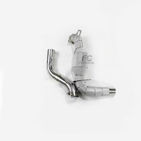 Tuyaux d'échappement sport à haut débit en acier inoxydable 304 pour Mercedes Benz AMG A35 A35L 2.0T W177 2019-2023, réponse du gaz plus sensible