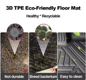 Tapis de sol 3D en TPE antidérapants et faciles à nettoyer pour CUPRA <span class=keywords><strong>Formentor</strong></span> 2025 LHD 5 places Colombie - Product Image 3