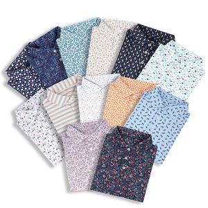 Camiseta Polo de Golf con Diseño Personalizado, Bordado con Logotipo, Uniforme de Spandex y Poliéster de Alta Calidad con Estampado Floral - Product Image 1