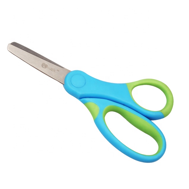 Детские ножницы из нержавеющей стали 2Cr13 pp + tpr, школьные ножницы