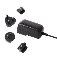 Adaptateur secteur interchangeable 36W 5V/5A 9V/4A 12V/3A 24V/1.5A Chargeurs universels Adaptateurs AC DC avec prises UK US AU EU