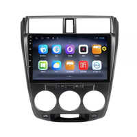 Système audio de voiture 4G LTE pour Honda City 2008-2013 lecteur dvd de voiture carplay AM FM RDS DSP vidéo de voiture android auto wifi QLED