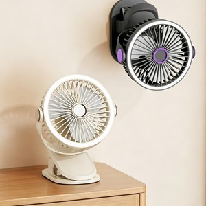 Portable Desktop Fan With Rechargeable Battery Usb Power Oscillating For Students Office Dormitory Quiet Strong Airflow - Product Image 1