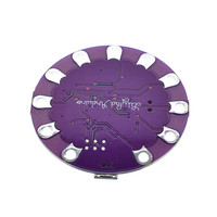 ATMEGA328P LilyPad 328 Micro USB Kecil Papan Utama Buzzer WS2812 RGB CR2032 TEMT6000