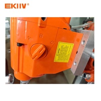 Perforadora de Núcleo para Hormigón Armado 110/220V 50-60Hz, Perforadora de Diamante de 3 Velocidades con Soporte