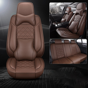 Housse de siège de voiture en fausse fourrure, coussin moelleux et luxueux pour femmes et filles - Product Image 1