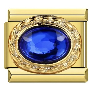 Italian Modular Heart Gemstone Zircon 9Mm Stainless Steel Bracelet Gift Jewelry - Product Image 4