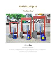 Juicer Met Hydraulische Schroef Zware Koude Pers Squeezer Machine Voor Ananassap Granaatappel Fruit Honing