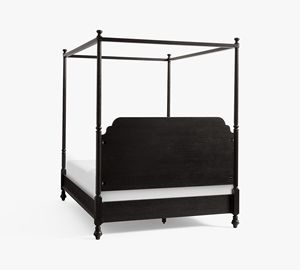 Cama de Panel de Madera Sólida Americana, Clásica, Color Marrón, Estructura de Madera, Tamaño King/Queen, Muebles de Dormitorio Vintage - Product Image 4