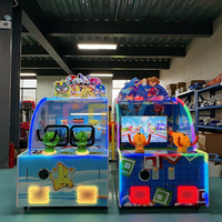 Machine de jeu d'arcade de tir à l'eau à pièces d'euros/à jeu gratuit, simulateur de terrain de jeu pour enfants, machine de jeu d'arcade, prix