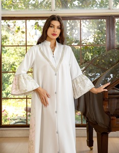<span class=keywords><strong>Vestido</strong></span> Musulmán Abaya Jacquard Degradado para Mujer, <span class=keywords><strong>Vestido</strong></span> Musulmán A LA Moda, Estilo Jalabiya, para Mujer, a la Moda, a la Moda - Product Image 4
