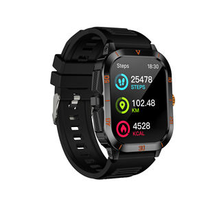 L81 jam tangan cerdas olahraga luar ruangan, jam tangan pintar olahraga luar ruangan tahan air baterai besar pelacak kebugaran dengan panggilan telepon Bluetooth untuk IOS Android - Product Image 5