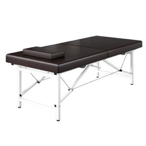 Lit de massage pliable en aluminium à haut rapport qualité-prix, portable, réglable en hauteur pour la physiothérapie - Product Image 2