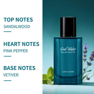 Eau de toilette pour homme, parfum d'eau froide, 50 ml, longue durée, notes boisées, vaporisateur <span class=keywords><strong>EDP</strong></span> - Product Image 3