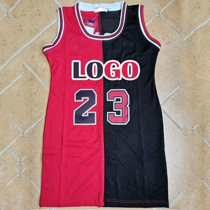 Maillots <span class=keywords><strong>de</strong></span> <span class=keywords><strong>basket</strong></span>-ball pour femmes Robes Casual Jersey Shirt <span class=keywords><strong>Robe</strong></span> Femmes Vendeur Baseball Femmes Shirt Jersey Robes - Product Image 4