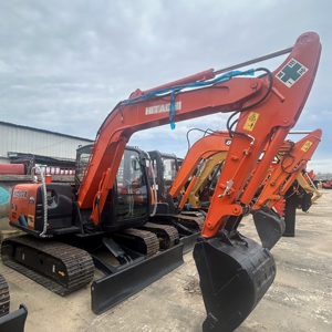 In stock used 6 ton digging machine Hitachi zx60 excavator compact digger for Urban Construction Trenching - Product Image 2