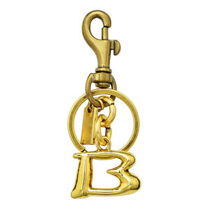 Lilangda luxe haute qualité hommes et femmes clé de voiture accessoires sac pendentif vente chaude métal lettre porte-clés - Product Image 1