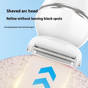 IRUIBEAUTY Venta al por mayor <span class=keywords><strong>5</strong></span> en 1 Lady Shaver Kit de aseo de doble cabeza con IPX7 recortador de vello corporal lavable y depiladora de pies - Product Image 3