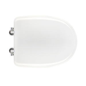 Cerniere di espansione bianche a forma di sedile WC, 6 pezzi - Product Image 1