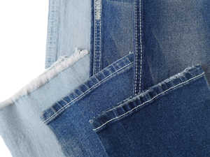 2862b 9.6Oz Siêu Mềm Pre-Shunk Mở Cuối <span class=keywords><strong>S</strong></span>ợi-Nhuộm Stretch Denim Vải Cho Phụ Nữ Của Quần Jean - Product Image 4