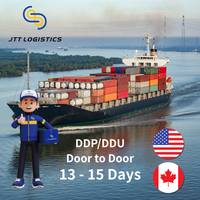 Fret maritime économique vers le Canada et les États-Unis, service DDP porte-à-porte, agent d'expédition maritime express, société de logistique avec droits payés