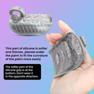 Maxbrace Renforceur <span class=keywords><strong>de</strong></span> doigts en silicone durable avec texture antidérapante pour un entraînement complet, confortable et polyvalent pour le <span class=keywords><strong>sport</strong></span> - Product Image 1