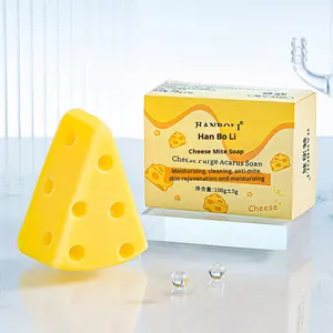 メンズハーバルフェイスソープチーズ石鹸ダニ除去洗浄用ソリッドバーソープ - Product Image 5