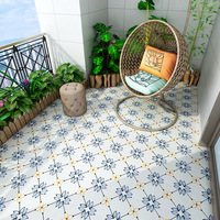 Carreaux de sol en céramique antidérapants mats, résistants à l'usure, style classique européen, salle de bain, cuisine, balcon, couloir, salon, 200 mm