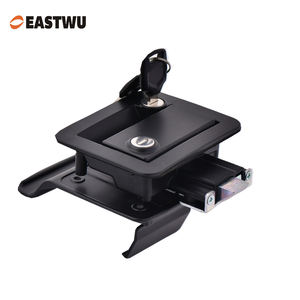 Serrure de porte d'entrée en métal noir à 100%, style américain, pièces et accessoires pour camping-car, <span class=keywords><strong>caravane</strong></span>, remorque de voyage, camion, <span class=keywords><strong>caravane</strong></span> - Product Image 4