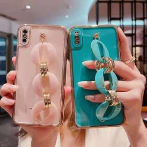 Fundas de teléfono móvil con <span class=keywords><strong>cuerda</strong></span> de mármol coreano de lujo, accesorios para <span class=keywords><strong>Iphone</strong></span> Xs Max 10 11 12 <span class=keywords><strong>13</strong></span> - Product Image 2