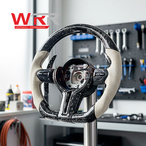 Volante de Fibra de Carbono Forjado con Botones M1 M2 y Media Palanca para BMW Serie G G80 M3 G82 M4 X3 X4 X5 X6 G20 BMW Serie M - Product Image 2