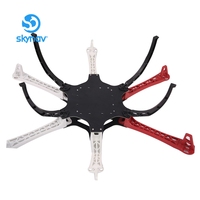 Kit de châssis d'hexacoptère VTOL F550 - Drone RC en plastique et métal, prêt pour la FPV, stabilisation six axes, compatible avec les moteurs