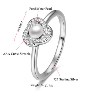 Fantaisie en argent Sterling 925 et perle d'eau douce, ensemble de bijoux brésiliens blanc en or, zircon cubique Aaa, nouvelle collection - Product Image 6