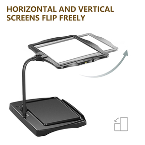 <span class=keywords><strong>Loupe</strong></span> de bureau LED à écran horizontal commutable HD anti-vertige pour l'aide aux personnes malvoyantes - Product Image 1