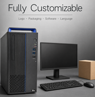 Perangkat Keras Transaksi Kantor Hygon 3350 8 Core 3.0GHz 16GB RAM 256G M.2 NVME SSD 2GB Grafis Diskrit Paket Lengkap Dengan