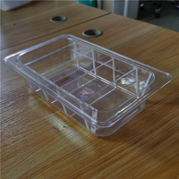 Plateaux à sucettes glacées en acrylique transparent pour présentoir à glaces