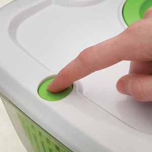 Centrifuga per <span class=keywords><strong>Insalata</strong></span> Manuale da Cucina, Ecologica, in Plastica Pieghevole, Capacità 5.0L, Lavabile in Lavastoviglie - Product Image 3