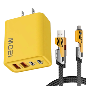 EU/US/UK Cắm 120W USB-C nhanh chóng sạc 4 cổng USB C tường sạc QC3.0 120W USB Loại C PD Sạc Adapter - Product Image 1