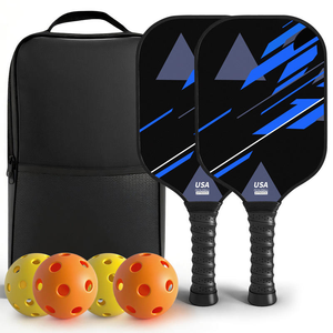 Raquette de pickleball résistante aux chocs, noyau en nid d'abeille épaissi, haute capacité de charge, s'adapte à différentes forces de frappe. - Product Image 4
