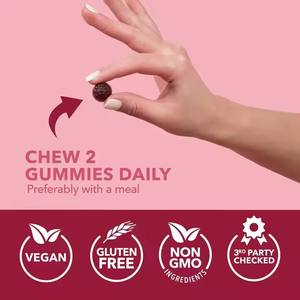 Oem Probiotica Voor Vrouwen Gummies <span class=keywords><strong>1</strong></span> Miljard Cfu Probiotica Met Cranberry Gummies Vrouwen Gezondheidsondersteuning - Product Image 3