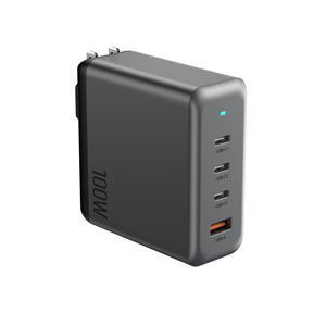 Station de charge de bureau multi-ports 100W GaN 3C1A haute vitesse, charge rapide PD, prise KR pour <span class=keywords><strong>téléphone</strong></span> portable, ordinateur portable, écouteurs - Product Image 2