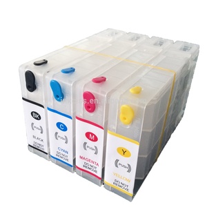 Cartouche d'encre de recharge pour imprimante à jet d'encre, adaptée aux imprimantes <span class=keywords><strong>Epson</strong></span>, w 4630 WF 5110 WF <span class=keywords><strong>5620</strong></span>, T786xl, 5 pièces - Product Image 1
