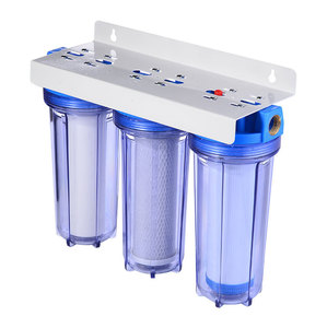 Filtración de <span class=keywords><strong>agua</strong></span> de fácil instalación, filtros de <span class=keywords><strong>agua</strong></span> de tres etapas, sistema de tratamiento <span class=keywords><strong>purificador</strong></span>, purificación para uso doméstico - Product Image 2